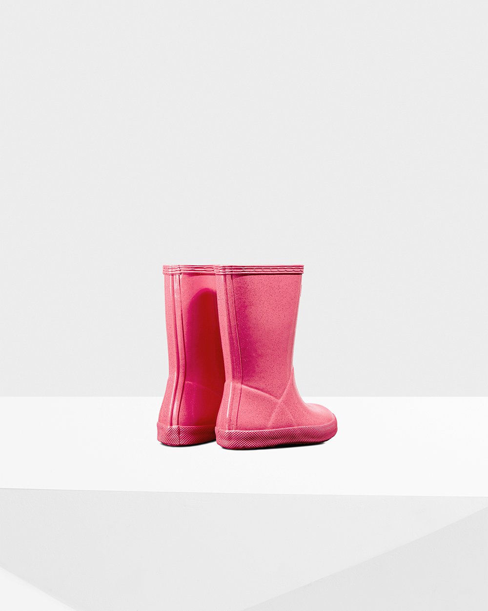 Hunter Niños Original First Classic Starcloud - Botas de Lluvia Rosas - 854-KTVHCO